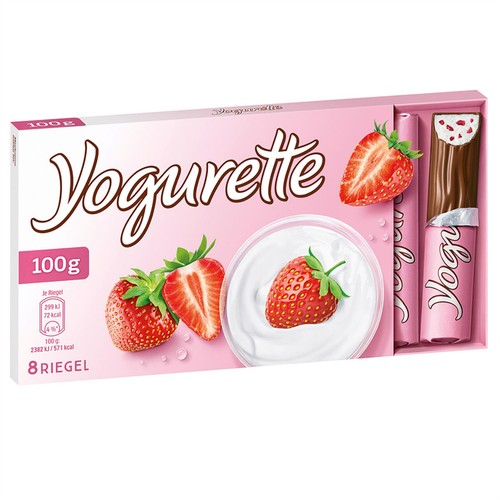 Yogurette schokolade mit - yogurette,