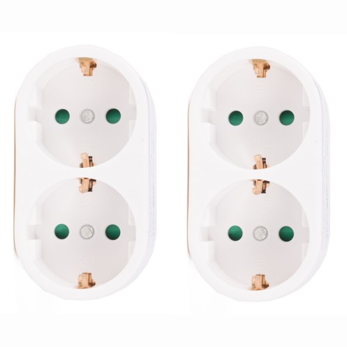 Doppelstecker vertikal - 2x,