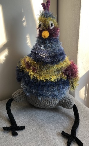 Huhn henne gehäkelt - huhn,