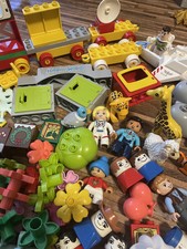 großes LEGO DUPLO Konvolut XXL, 26 Figuren Tiere, Zoo, Micky, Spiderman, xmas