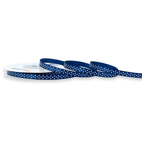 6mm satinband 25m punkten - satinband,