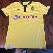 Borussia Dortmund BVB Trikot Puma Gr. M #11 Marco Reus Schwarz gelb 