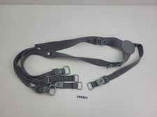 NVA Hosenträger grau Stoff Metall DDR Vintage Outfits Militaria #259291