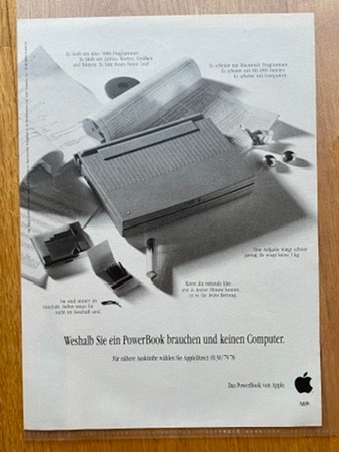 Apple powerbook 90s - 90s, 1991