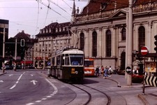 Deutschland ? 720 Bus Straßenbahn Eisenbahn Dia Ref 1402