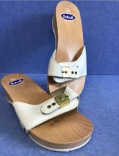 Scholl Pescura Clogs Pantoletten Trainingssandalen Gr. UK5 / 38 Neu Neu mit Karton Big Toe Bump