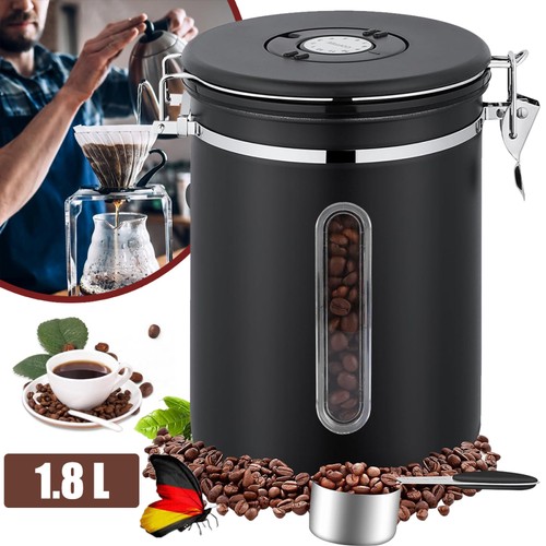 Kaffeedose luftdicht edelstahl - kaffeedose,