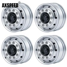 AXSPEED Für RC 1:14 Tamiya LKW Metal Hex/Bearing Hub Vorderrad Nabe Truck felgen