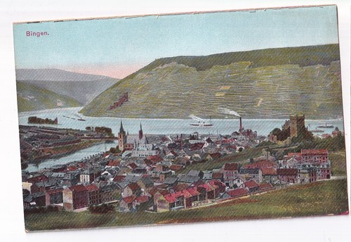 Bingen 1910 rhein mit - 1910:,