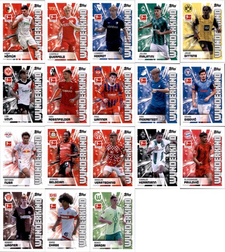 Topps bundesliga sammelsticker - bundesliga,