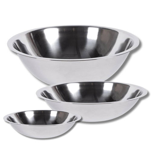 Rührschüssel set edelstahl - rührschüssel-set,