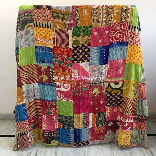 Vintage patchwork kantha - vintage,