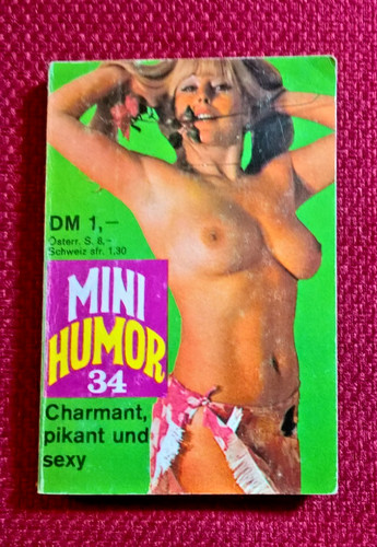 Mini humor band pikant - band, 34",