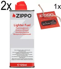 Zippo Benzin 2x 125ml + 1x