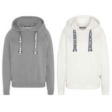 Chiemsee Letas Women Kapuzensweatshirt Kapuzenpullover Hoody Weiß Grau Neu! OVP!