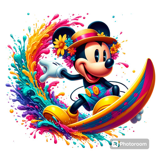 Panel mickey verschiedene - panel,