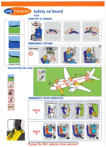 Safety card mytravel - card, /