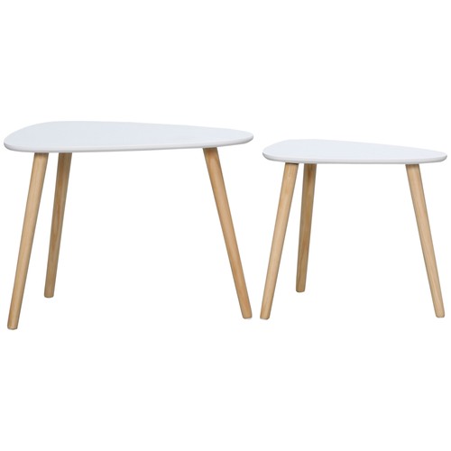 Homcom beistelltisch 2er set - homcom,