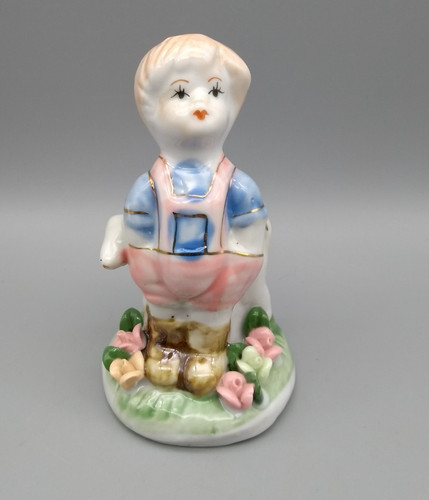 Porzellan figur junge mit - porzellan,