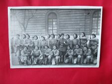 WW1 CPA FOTOGRAFIE GRUPPE BEWAFFNETER SOLDATEN