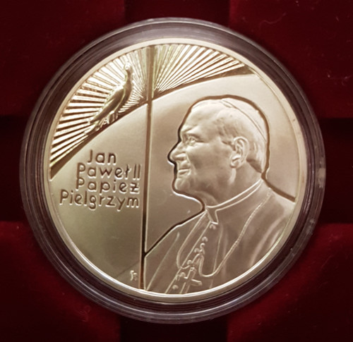 Zloty jan pawel papiez - 10,