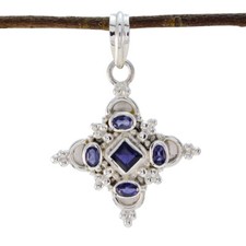 Sterling Silver Iolite