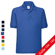 Fruit of the Loom 65/35 Polo Kids Kinder Polo-Shirt UNISEX Neu