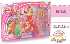 Puppe Modell Laufsteg mit Kleidung Spiel Spielzeug Mädchen dfh