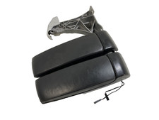 Audi A8 4E D3 Leder Doppel Mittelarmlehne Armlehne schwarzi inkl. Halter DEFEKT
