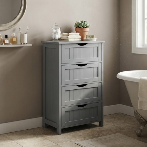 Moderner grauer standschrank - grauer,