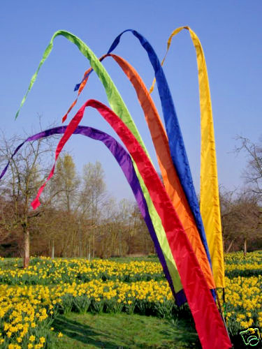 Gartenfahnen unifarben 5m m - gartenfahnen,,
