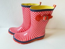 Lässige Outdoor u Freizeit Gummistiefel Regenstiefel 40 rot - kurz und bequem