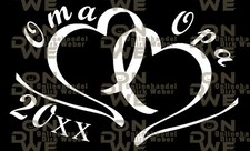 Aufkleber "Oma und Opa" Autoaufkleber, Funaufkleber (1047)