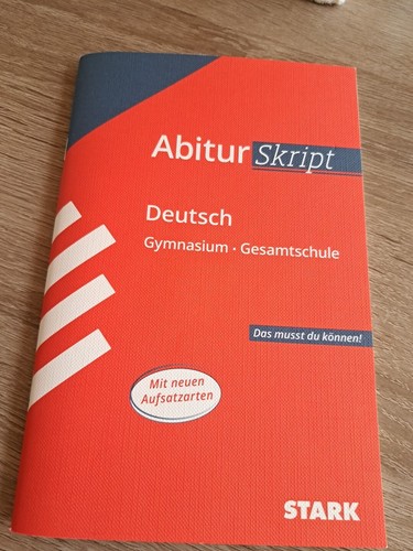 Stark abiturskript deutsch - abiturskript,
