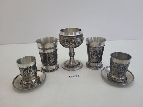 Konvolut zinn gefäße becher - konvolut,