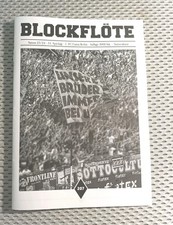 FANZINE ULTRAS FLYER BLOCKFLÖTE #207 MÖNCHENGLADBACH v UNION BERLIN 2023/2024