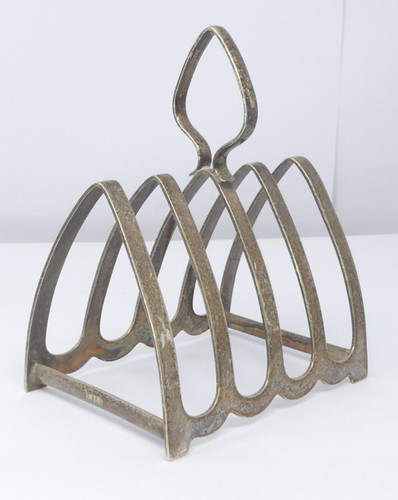 Toastständer versilbert epns - toastständer,