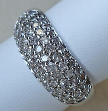 Bandring Brillanten aus 375 9kt Gold Ring mit Brillant Diamant Diamond ♦️ 8827