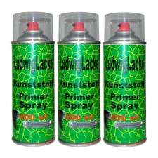 Kunststoffprimer 3 Spraydosen 400ml Kunststoff Primer Grundierung unter Autolack