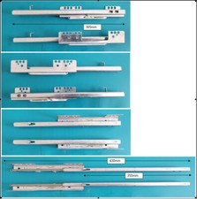1 Paar Schubkastenauszüge Hettich Vollauszug, Quadro mit Dämpfungssystem Silent