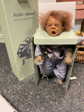 Jeckle Jansen Künstlerpuppe Puppe Vinyl Puppe 44 cm. Top Zustand   