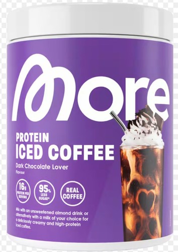 More protein iced coffee dark - coffee,