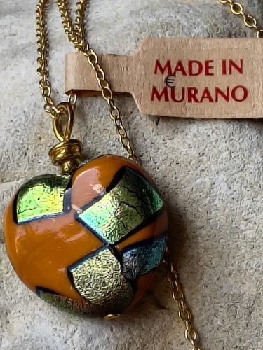 Murano glas kette - murano,