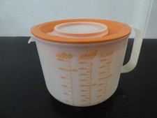 Tupperware Candy 2,0L  orange/transparent*Vintage* Spritzschuztdeckel*TOP*