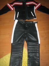Lederkombi - (jacke, hose)