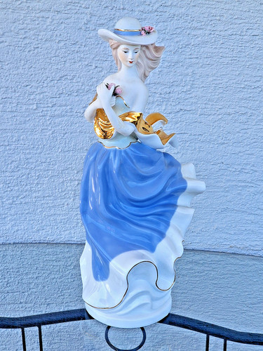 Alte große porzellan figur - alte,