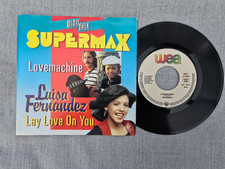 7" - Supermax - Lovemachine/Luisa Fernandez - Lay Love On You - Oldie Thek