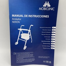 Mobiclinic Nerón 2-Rad Gehwagen Faltbarer und verstellbarer Rollator Marke