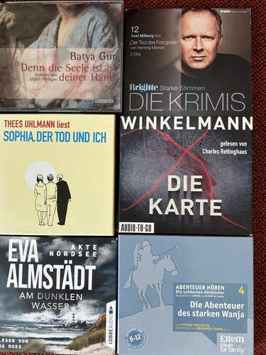 Hörbücher konvolut krimis - hörbücher,