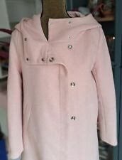 Damen Mantel von Only Gr. S mit Kapuze in Rosa Meliert Neu